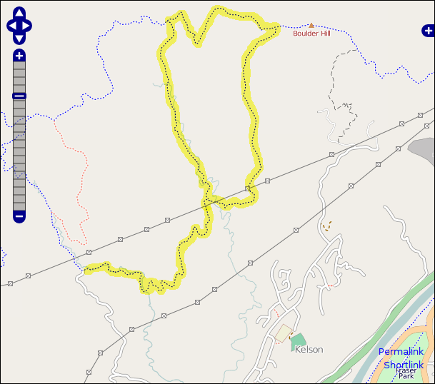 Kilmister Track Map