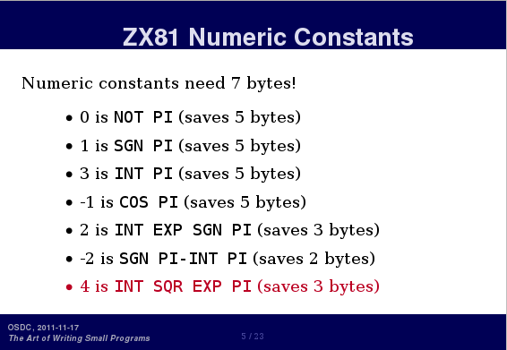 The Art of Writing Small Programs - Slide 5