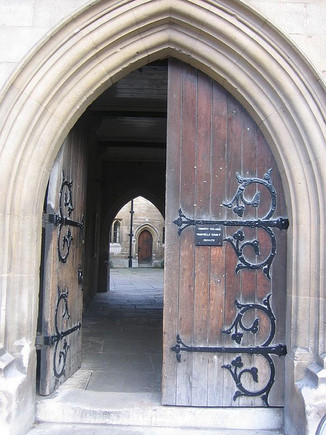 Entrance to Whewhell's Court, Trinity College, Cambridge